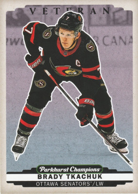 Hockey card Brady Tkachuk