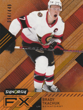 Hockey card Brady Tkachuk