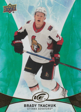 Hockey card Brady Tkachuk