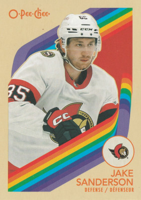 Hockey card Jake Sanderson