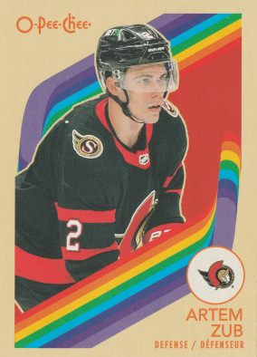Hockey card Artem Zub