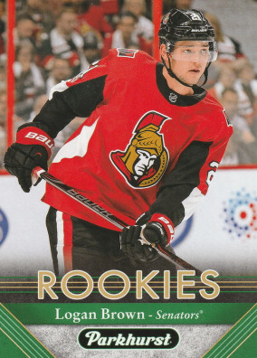 Hockey card Logan Brown