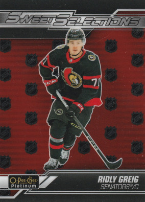 Hockey card Ridly Greig