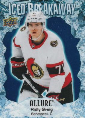 Hockey card Ridly Greig