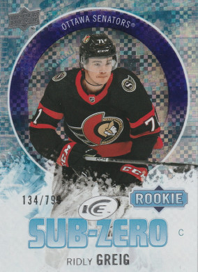 Hockey card Ridly Greig