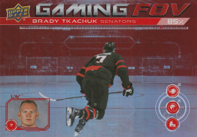 Hockey card Brady Tkachuk