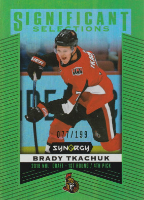 Hockey card Brady Tkachuk