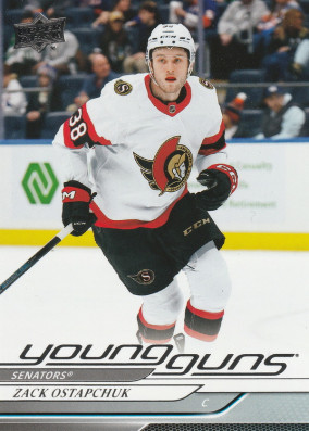 Hockey card Zack Ostapchuk