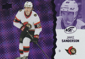 Hockey card Jake Sanderson