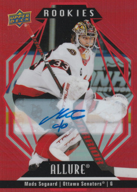 Hockey card Mads Sogaard