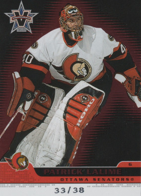 Hockey card Patrick Lalime