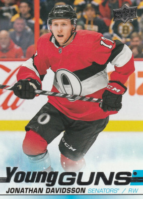 Hockey card Jonathan Davidsson