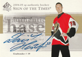 Hockey card Dominik Hasek