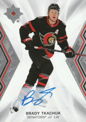 Hockey card Brady Tkachuk