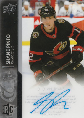 Hockey card Shane Pinto