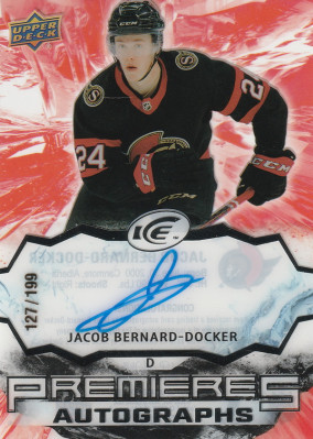 Hockey card Jacob Bernard-Docker