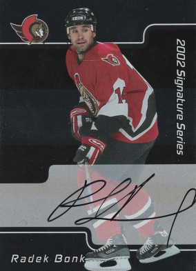 Hockey card Radek Bonk
