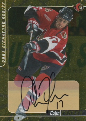 Hockey card Colin Forbes