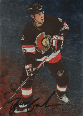 Hockey card Bruce Gardiner