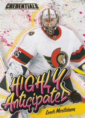 Hockey card Leevi Merilainen