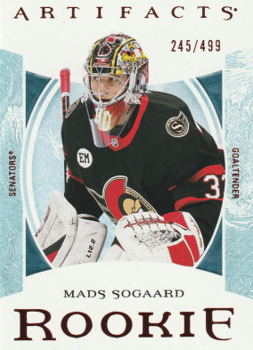 Hockey card Mads Sogaard