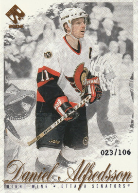 Hockey card Daniel Alfredsson