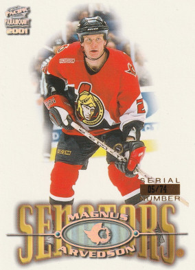 Hockey card Magnus Arvedson