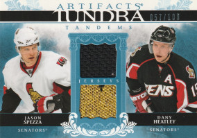 Hockey card Dany Heatley