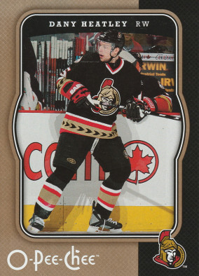 Hockey card Dany Heatley