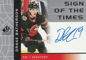 Hockey card Drake Batherson