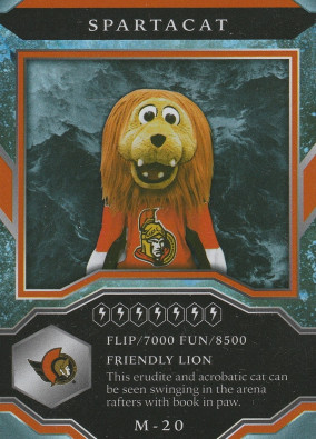 Hockey card Spartacat