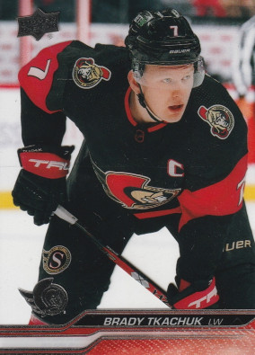 Hockey card Brady Tkachuk