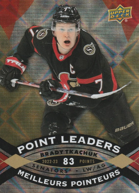 Hockey card Brady Tkachuk