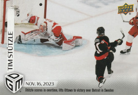 Hockey card Tim Stutzle