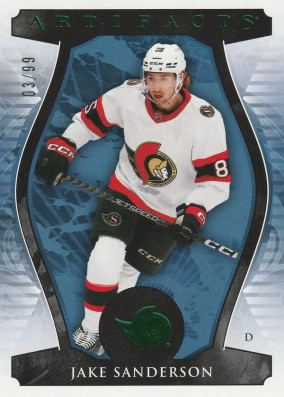 Hockey card Jake Sanderson