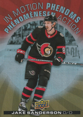 Hockey card Jake Sanderson