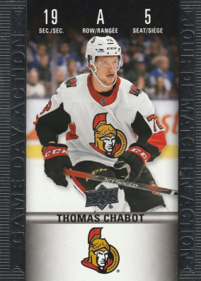 Hockey card Thomas Chabot