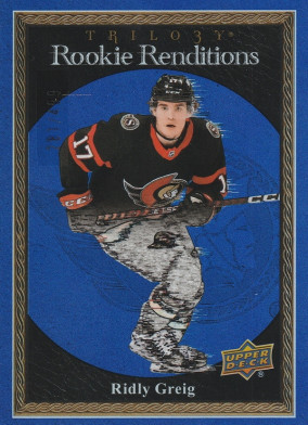 Hockey card Ridly Greig