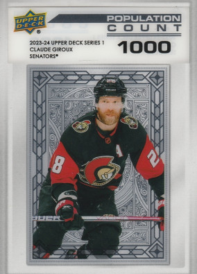 Hockey card Claude Giroux