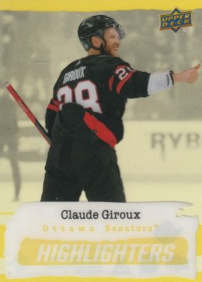 Hockey card Claude Giroux