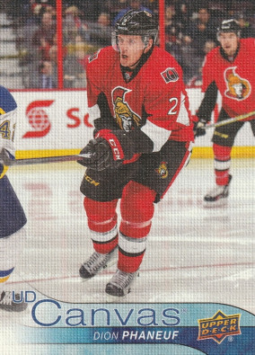 Hockey card Dion Phaneuf