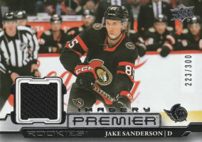 Hockey card Jake Sanderson