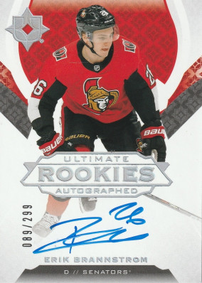 Hockey card Erik Brannstrom