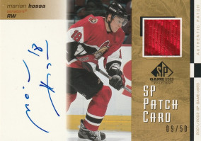 Hockey card Marian Hossa