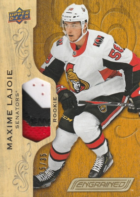 Hockey card Max Lajoie