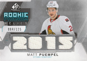 Hockey card Matt Puempel