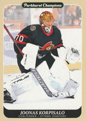 Hockey card Joonas Korpisalo