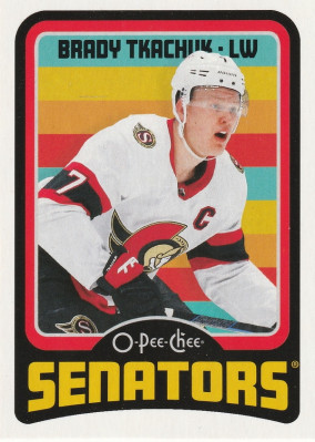 Hockey card Brady Tkachuk