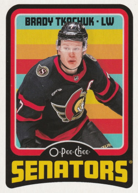 Hockey card Brady Tkachuk 