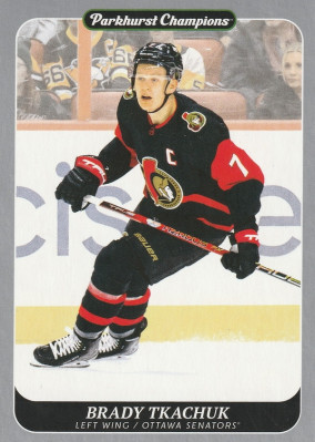 Hockey card Brady Tkachuk